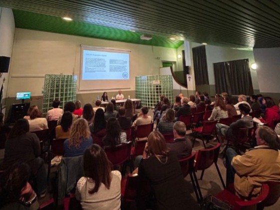 sala dell'auditorium Golfari gremita di persone